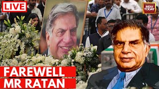 Ratan Tata Last Rites LIVE Ratan Tata Funeral LIVE  Farewell Mr Ratan Naval Tata  Shantanu Naidu [upl. by Auhoj]