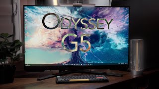 Samsung Odyssey G5 32quot 1440p Gaming Monitor Review Amazing Display With A Dirty Catch [upl. by Dorcy]