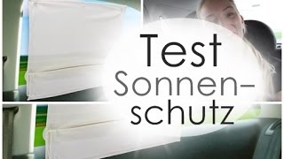 Test Diago SonnenschutzTuch für Seitenscheiben  Babyartikelde [upl. by Ahsemot625]