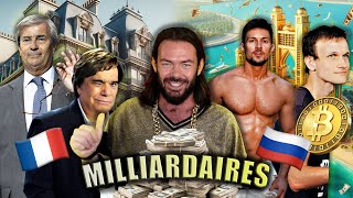 MILLIARDAIRES FRANÇAIS VS RUSSES [upl. by Aitret]