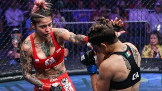 Desiree Yanez vs Paulina Vargas Full Fight  MMA  Combate Texas [upl. by Kelcy949]