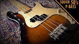 Squier Classic Vibe 50s Precision Bass  Demo amp Review [upl. by Sitto]