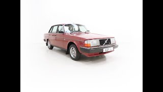 An Astonishing Volvo 244GL in Original Condition with Just 46574 Miles  SOLD [upl. by Assil]