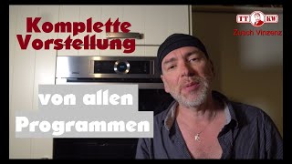 ✅Komplettes Display Review vom Bosch Dampfbackofen HRG6769S6 Serie 8 Dampfgarer Backofen Vorstellung [upl. by Mcgean701]