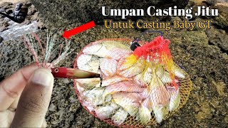 Ultralight Casting ll Ternyata Rangkaian Sabiki Popper Terbukti Jitu Untuk Casting Baby GT [upl. by Lani]