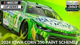 2024 Iowa Corn 350 Paint Schemes [upl. by Amata]