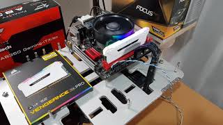 Overclockeando Memorias CORSAIR VENGEANCE RGB PRO DDR43000C15 hasta DDR43600C15 en Ryzen 2000 [upl. by Cristoforo]