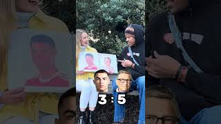 Ronaldo VS Bill Gates Asked Silicon Valley locals do they know ronaldo billgates shorts ai [upl. by Gamages689]