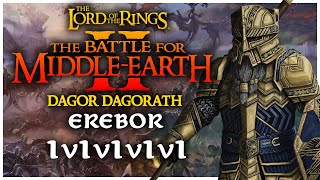 EREBOR İÇİN  BFME II Rise of the Witchking Dagor Dagorath  Online [upl. by Nawuq950]