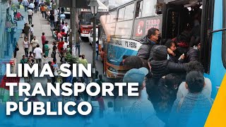 PARO DE TRANSPORTISTAS EN VIVO ASÍ LUCEN LAS CALLES TRAS MOVILIZACIONES EN LIMA Y CALLAO [upl. by Fairbanks]