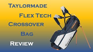 TaylorMade Flex Tech Crossover Stand Bag Review  Beer Capacity [upl. by Erv379]