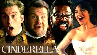 James Corden James Acaster amp Romesh Ranganathan Turn Into Camila Cabello’s Footmen  Cinderella [upl. by Marje]