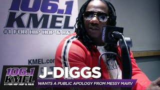 J Diggs Wants A Public Apology From Messy Marv [upl. by Rahs]