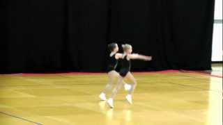 Mia Bernado and Lauren Hall Pair at Heathrow International Aerobic Gymnastics ChampionshipMTS [upl. by Way]