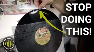 How to Handle Vinyl Records Correctly  Vinyl 101 [upl. by Aneryc]