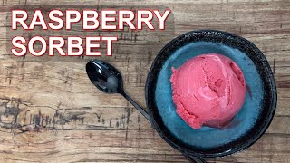 The BEST Raspberry Sorbet recipe [upl. by Omle260]