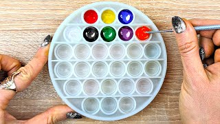 24 Colors Made from Just 3 Primary Colors  Acrylic Color Mixing Tutorial [upl. by Tegdirb]