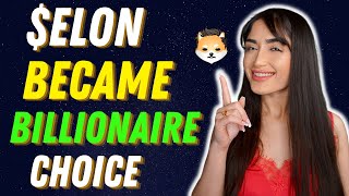 DOGELON MARS BECAME THE BILLIONAIRE CHOICE WHALES  IS ELON SET TO EXPLODE MORE THAN EVER [upl. by Acinad]