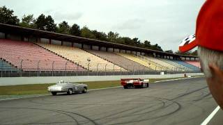 mercedes 300 sls VS Opel Commodore steinmetz in Hockenheim [upl. by Asserak]