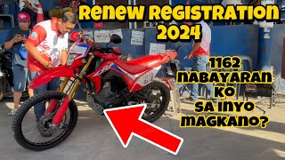 Renew Motor Papers 2024 in LTO extension office Malabon [upl. by Ahsenwahs54]