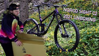 Norco Sight C2 2021 Unboxing  Marios Tool Time [upl. by Farhi911]