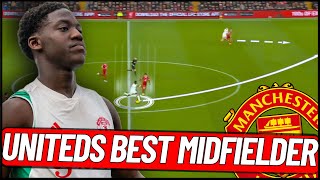 Why Kobbie Mainoo Was Manchester Uniteds Best Midfielder Against Liverpool [upl. by Gibeon]