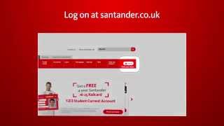 Santander Online Banking – how to log on [upl. by Teplitz]