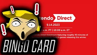 9142023 Nintendo Direct Bingo Card [upl. by Initirb99]