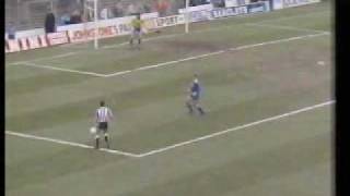 Newcastle 1 Wimbledon 3  FA Cup 198788  first half [upl. by Anyahc]