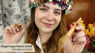 Illegal Facial Sensation Experiment by a Cottagecore “Scientist” 🌿 ASMR Soft Spoken Medical RP [upl. by Irap147]