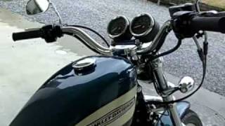 2004 Harley Davidson Sportster 1200R Thunderheader Exhaust [upl. by Etz497]