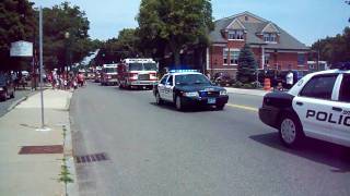 Fourth of july parade BraintreeMa 2010 [upl. by Eirbua741]