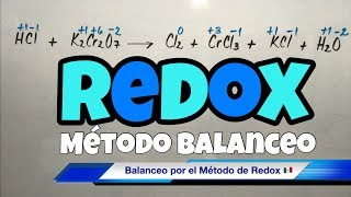 Balanceo Método REDOX paso a paso bien fácil [upl. by Xavler]