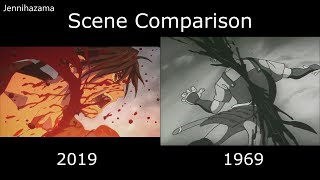 Hyakkimarus Rage and Mios Death  Dororo 1969 vs 2019  Dororo Comparison  どろろ シーン 比較  Revenge [upl. by Dnana358]