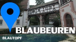 Blaubeuren  Ulm Blautopf Historische Handschmiede Museum Altstadt Rundgang  Old City Tour Germany [upl. by Briny46]