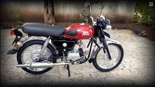 CD 100 ss modified bike modification [upl. by Alleinad981]