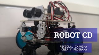 Robot CD programado con Bitbloq [upl. by Kuhn]