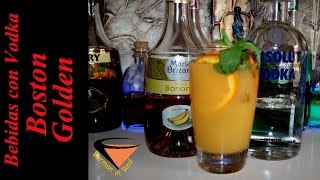 Bebidas con Vodka I Boston Gold I Coctel de la Serie Cheers [upl. by Erdnaet]