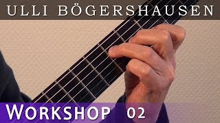 Fingerstyle  Gitarren Workshop von Ulli Boegershausen  Lektion 2 [upl. by Sussi]