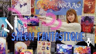 Go à Paris pour le SALON FANTASTIQUE ✦ Art Vlog [upl. by Yeknarf455]