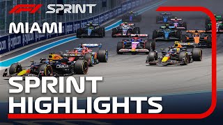 F1 Sprint Highlights  2024 Miami Grand Prix [upl. by Atsok794]