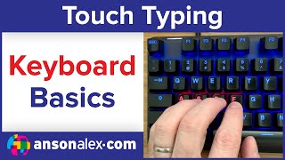 Typing Tutorial Beginner Keyboard Skills [upl. by Hegyera]