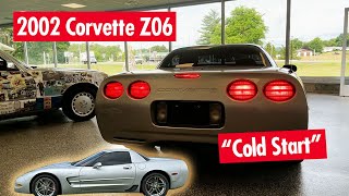 Corvette C5 Z06 Cold Start  Tobin Motor Works [upl. by Khosrow376]