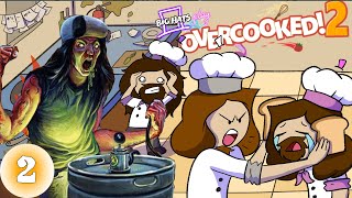 MUNICIPAL WASTE IS GONNA FCK YOU UP in Overcooked 2 [upl. by Atinehc97]