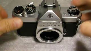 ASAHI PENTAX SP1000 SMC Takumar 255mm overview [upl. by Liamaj]