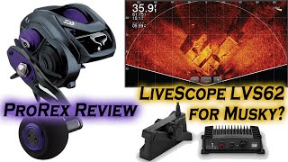 Daiwa ProRex 400 Review  Livescope XR LVS62 for Musky [upl. by Stu506]