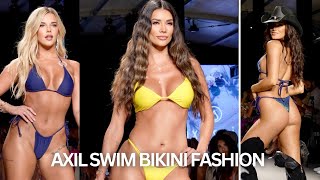 Axil Swim Bikini Fashion Show Showcase at Miami Swim Week 2023 [upl. by Damahom]