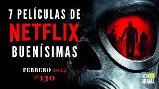 ¿No sabes qué ver 7 Buenas Películas Atrapantes en NETFLIX  Fotograma 24 con David Arce [upl. by Ttimme]