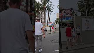 The Police Presence in Benidorm during the Euros Final 2024 [upl. by Obie]