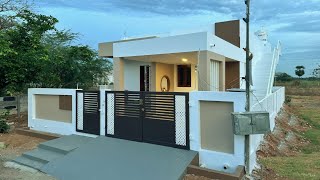 Independent Villa for 72Lakhs Sale in Thanjavur Mariamman Kovil [upl. by Culley785]